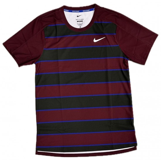 CAMISETA NIKE ADVANTAGE SLAM ROLAND GARROS - DARK RED CAMISETA NIKE ADVANTAGE SLAM ROLAND GARROS - DARK RED